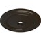 Ekena Millwork Classic Ceiling Medallion (Fits Canopies up to 5 1/2"), 41 1/8"OD x 4"ID x 2 1/8"P, Stone Hearth CM41CLSHF - alternate 4